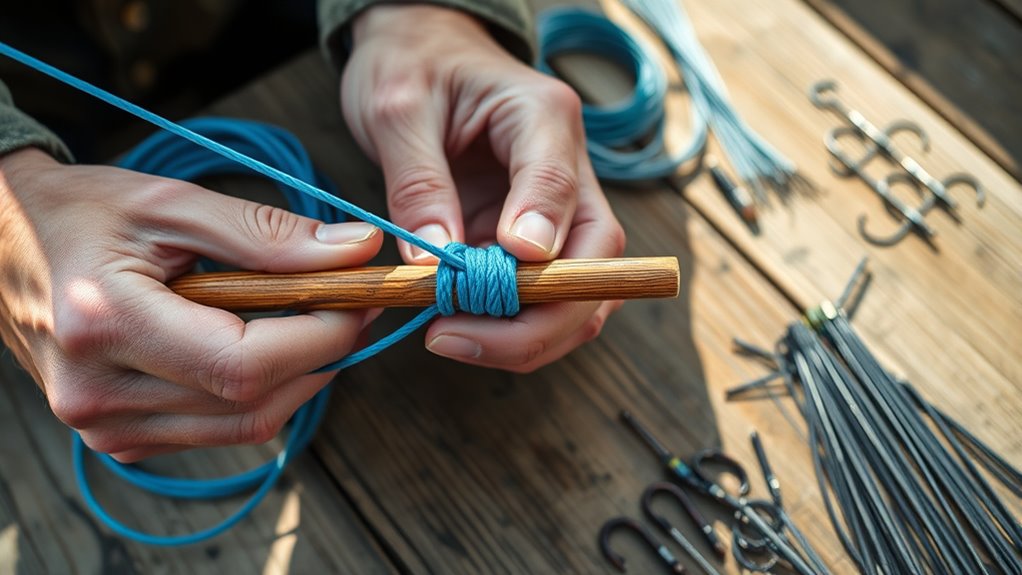 knot tying practice tips
