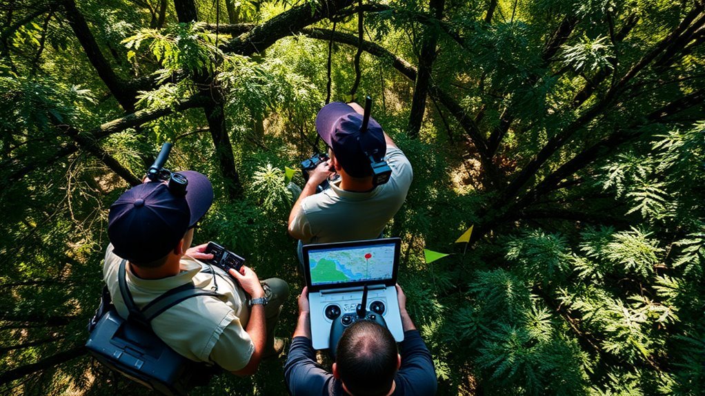 locate lost drone efficiently