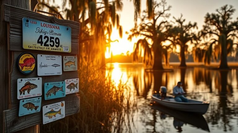 louisiana fishing license costs