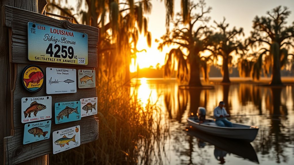 louisiana fishing license costs