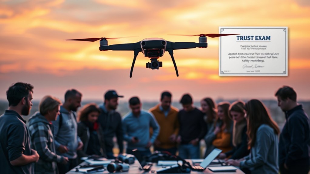 mandatory drone safety exam