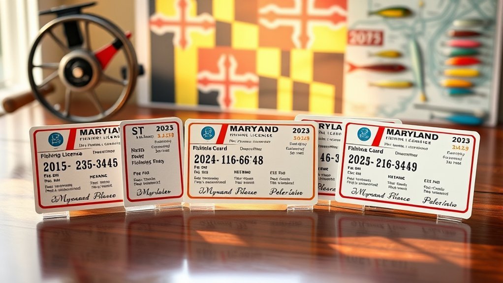 maryland fishing license changes
