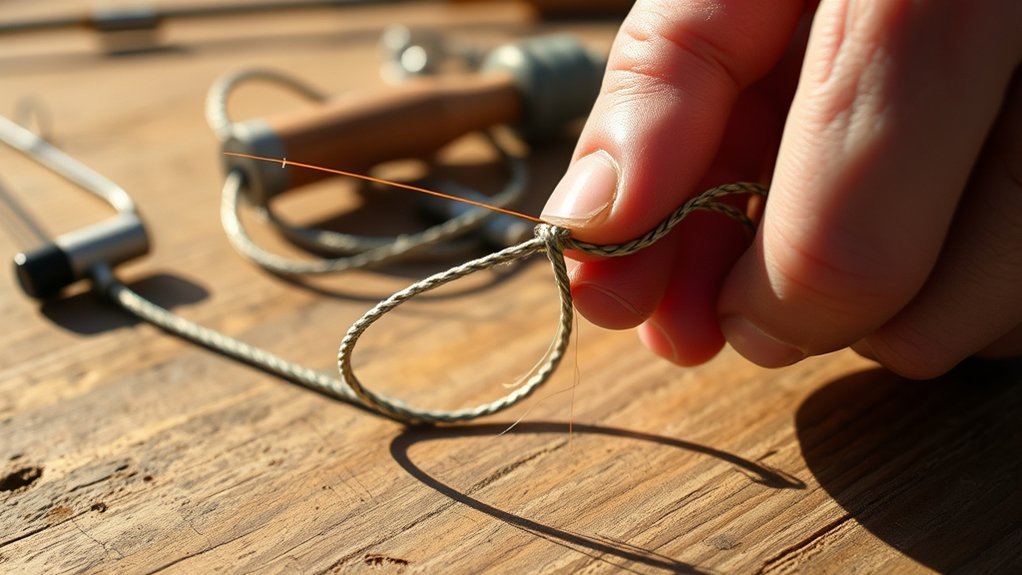 master strong knot tying skills