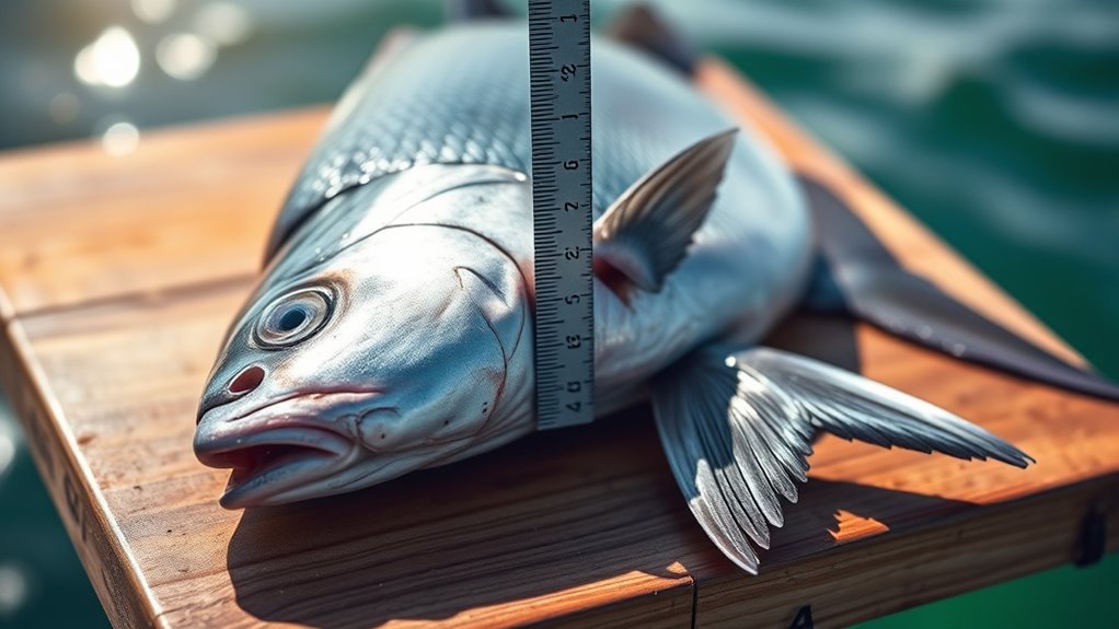 measure fish fork length