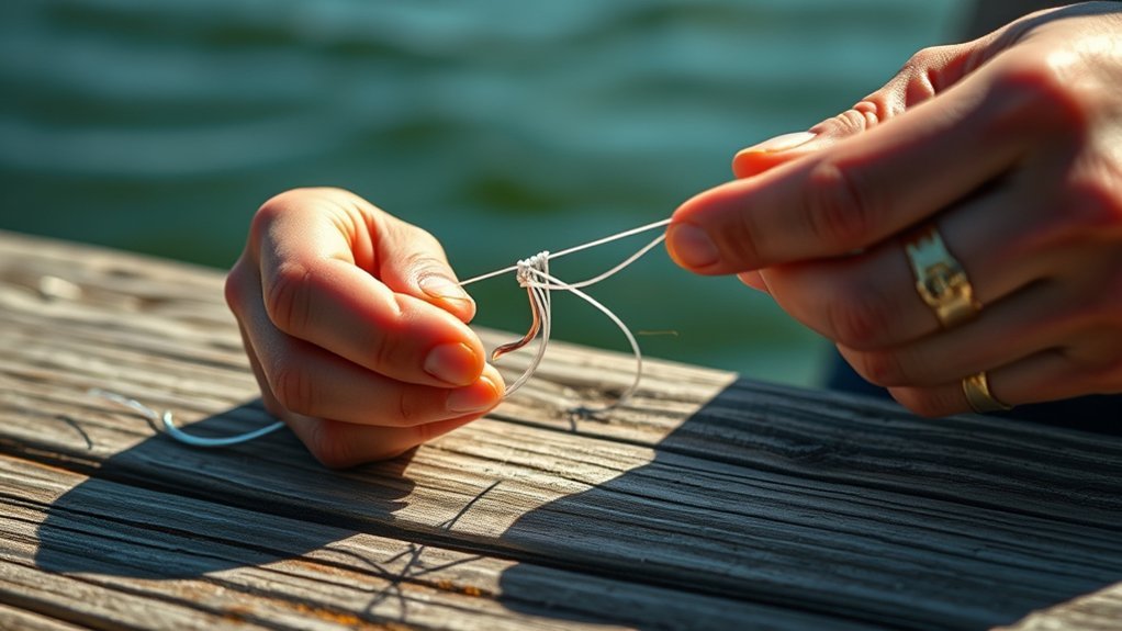 monofilament fishing knot guide
