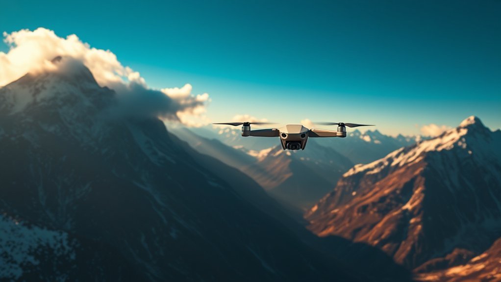 mountain drone flight planning