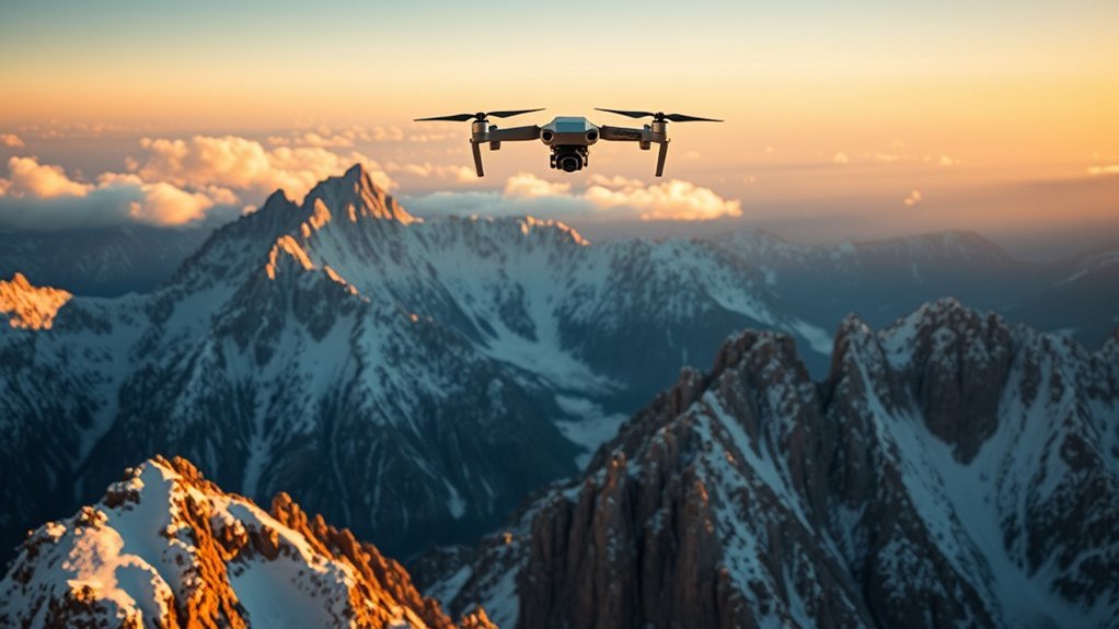 mountain drone flying safety