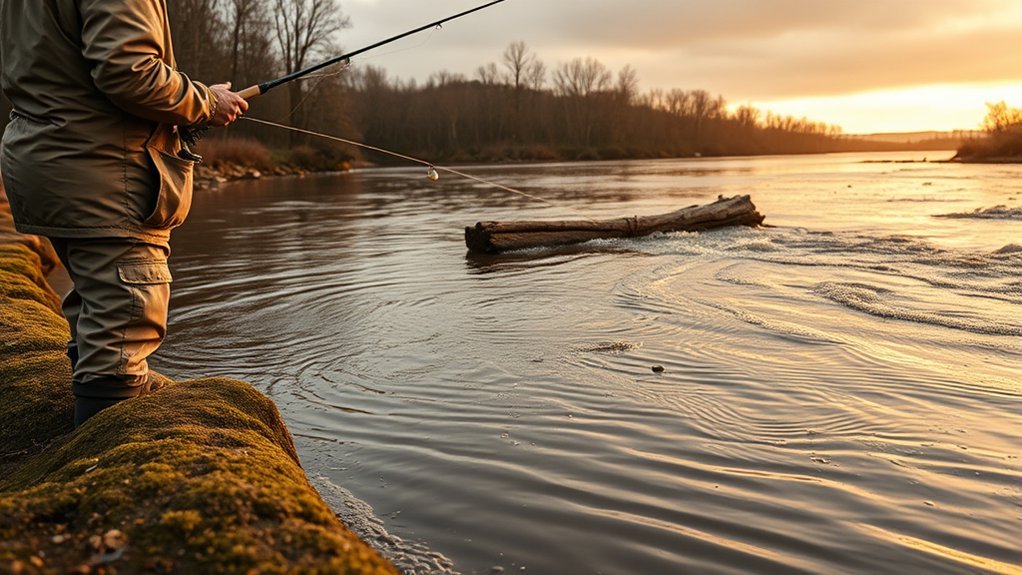 muddy water fishing strategies