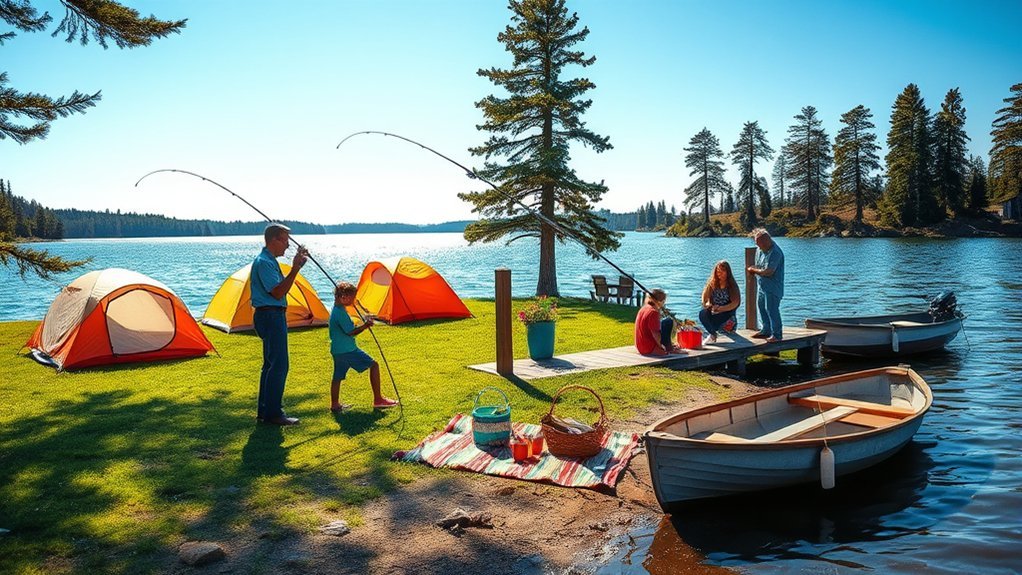 nature immersion through fishing