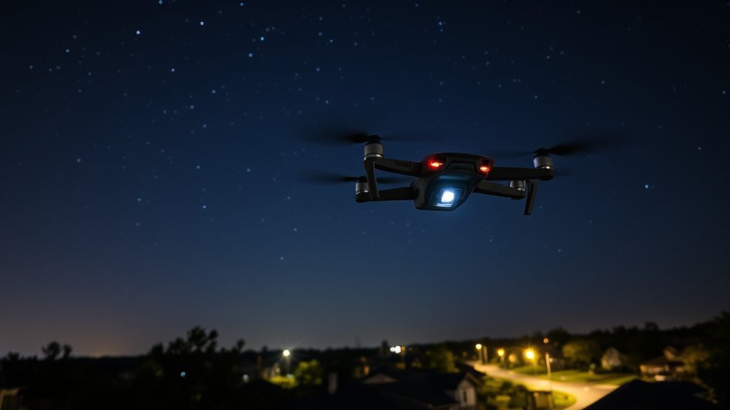night flying drone regulations