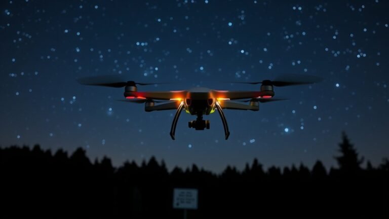 nighttime drone flying regulations