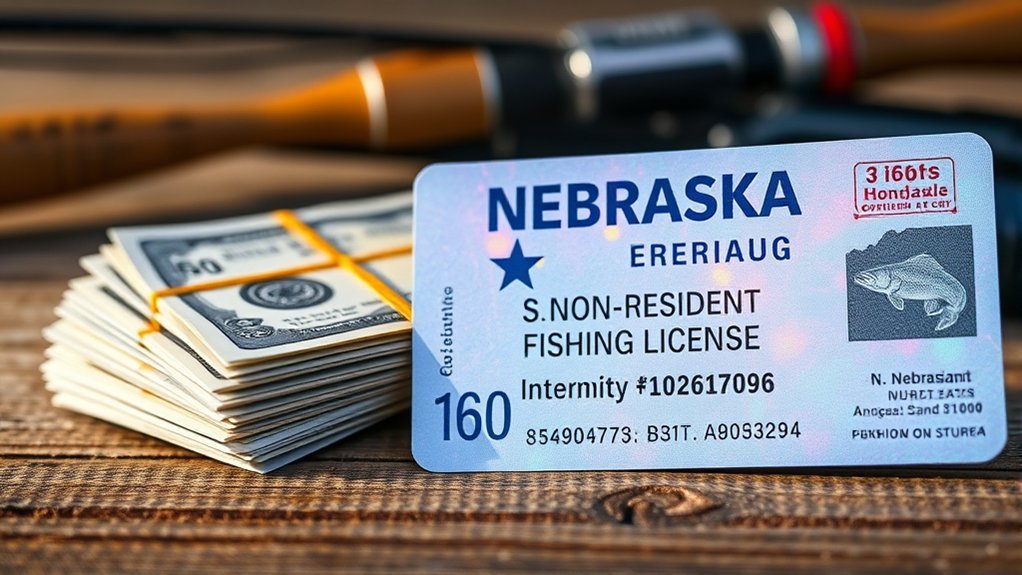 non resident fishing license costs