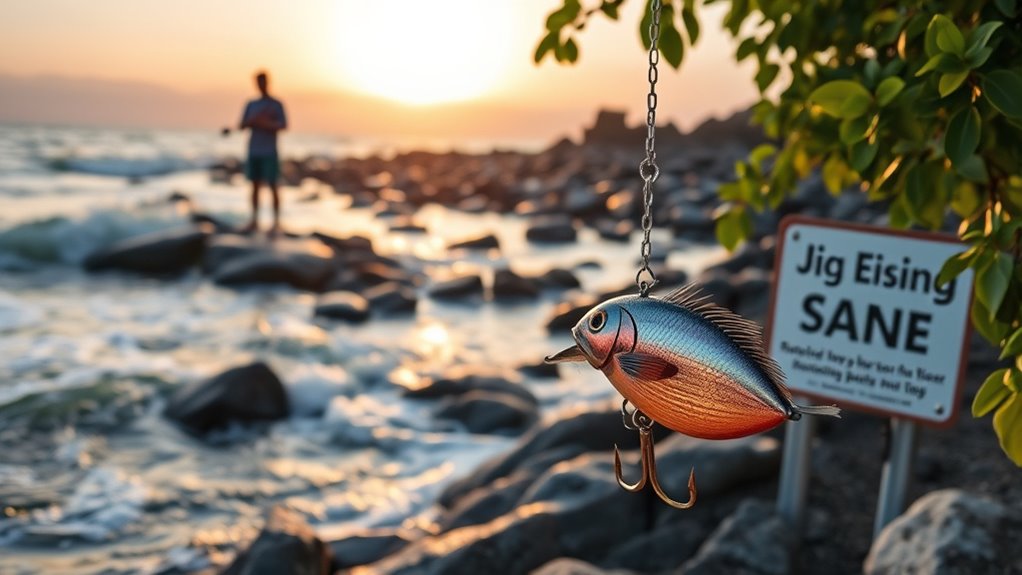 optimal jig fishing locations