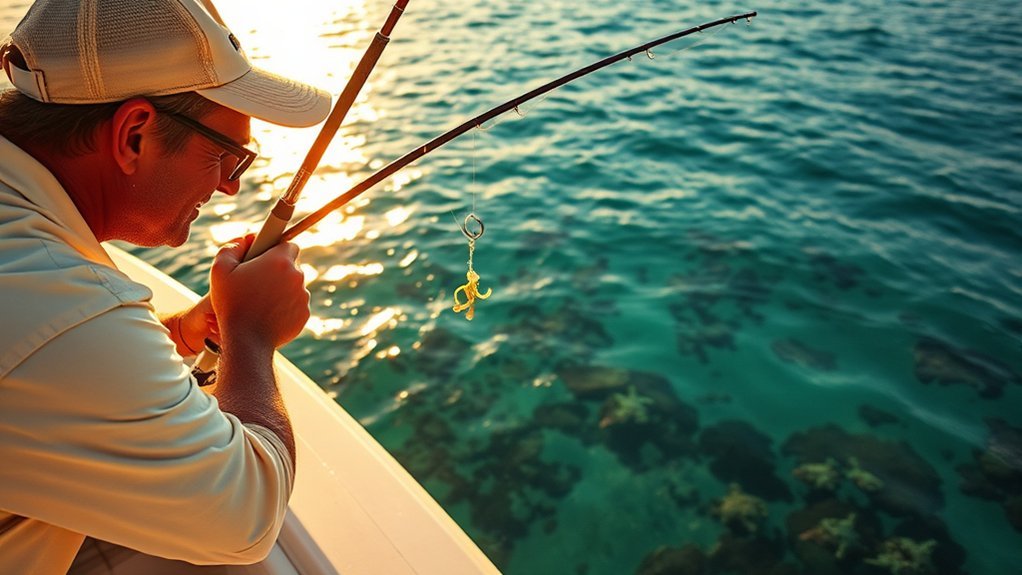 patient gentle fishing techniques