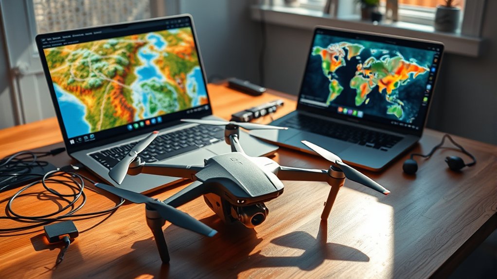 Sorting geotagged drone photos into project folders