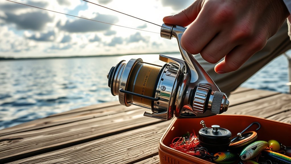 proper baitcasting reel setup