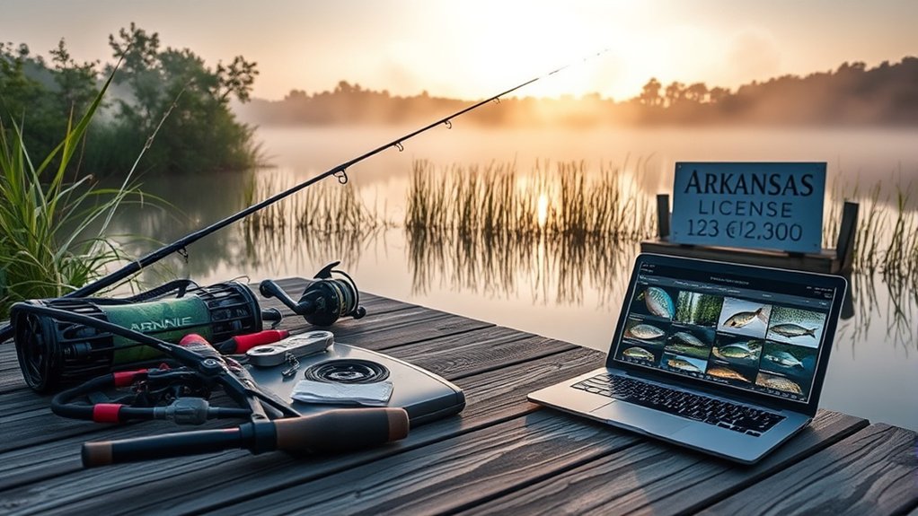 purchase and renew fishing license