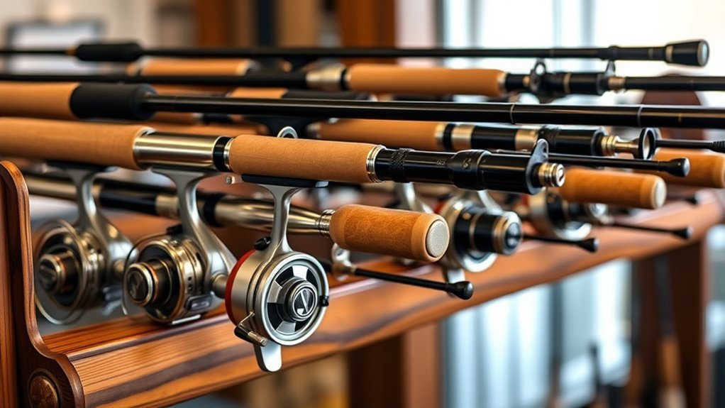 quality components enhance fishing rod performance
