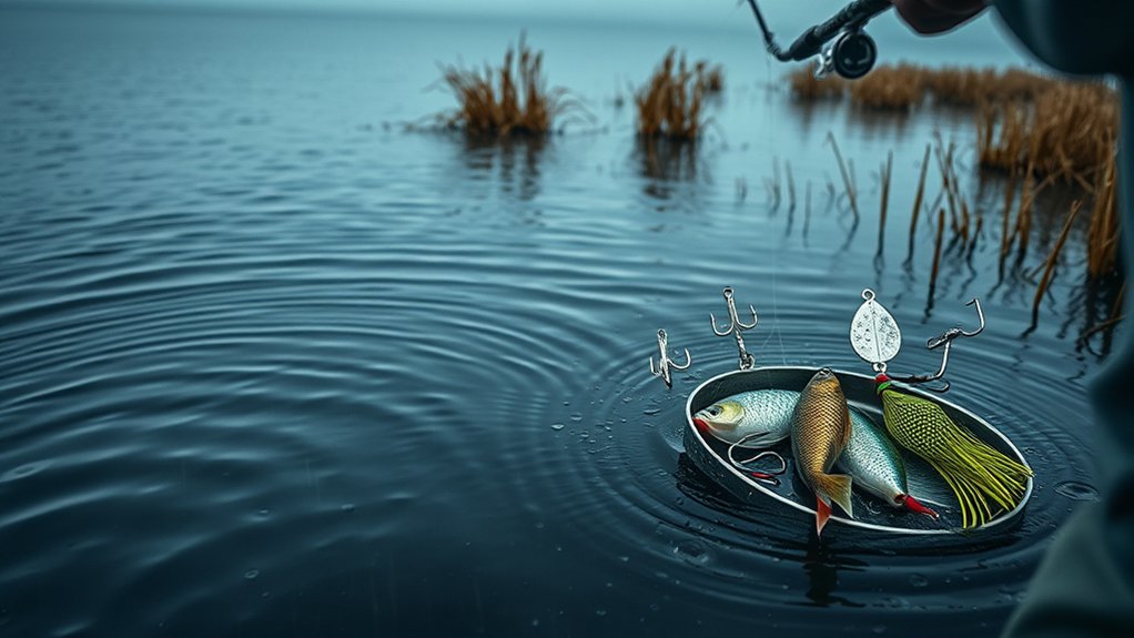 rainy day fishing tactics