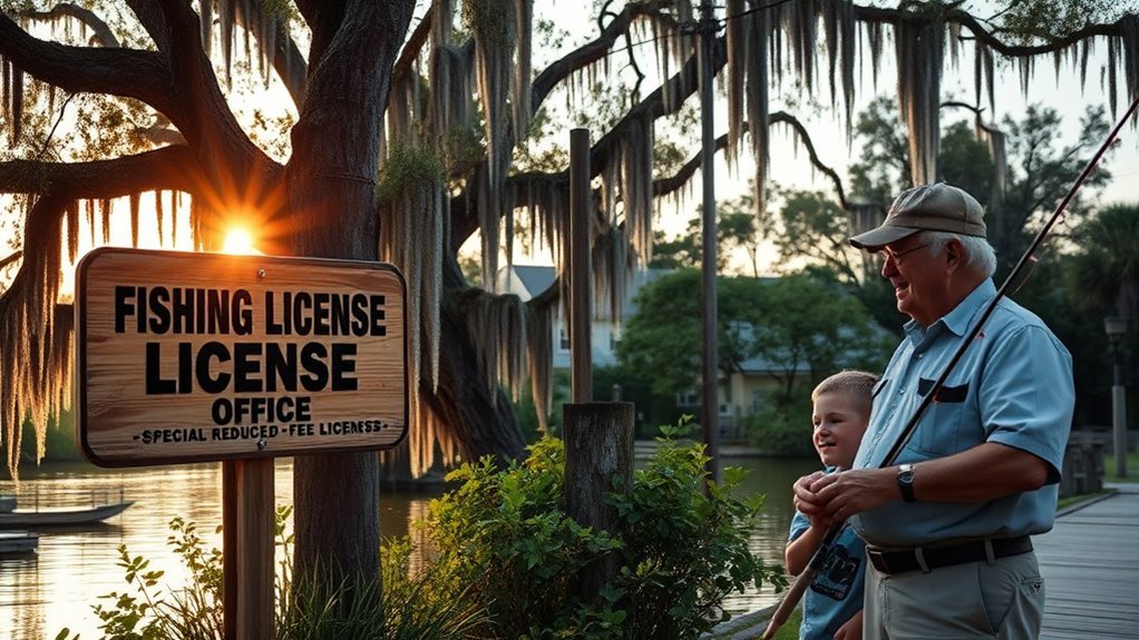 reduced fee fishing licenses available