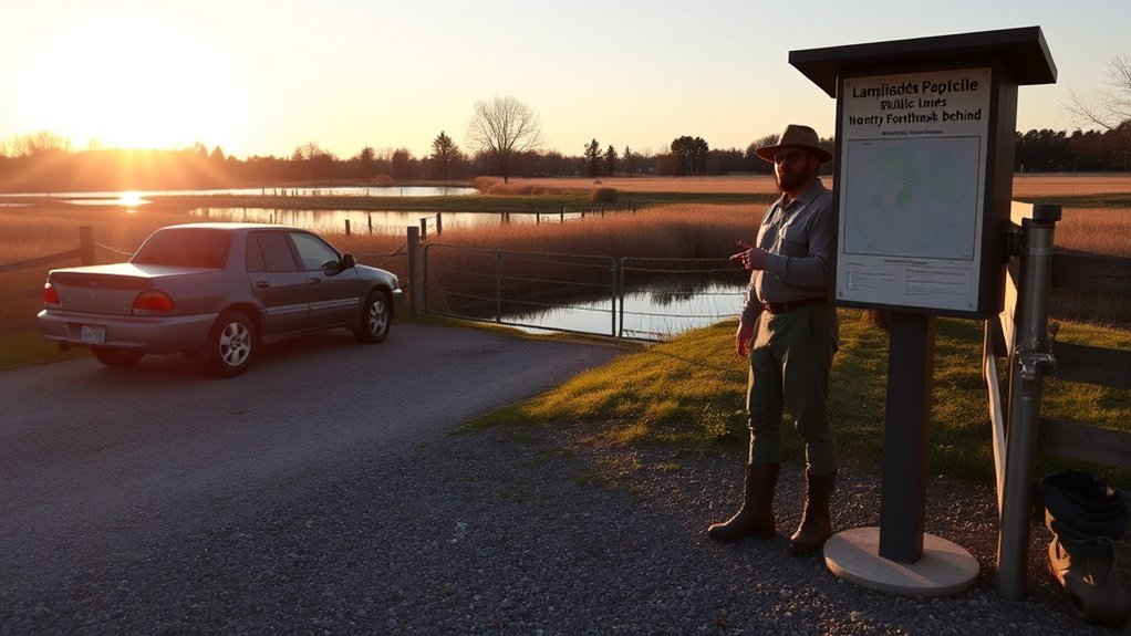 respect landowners and regulations