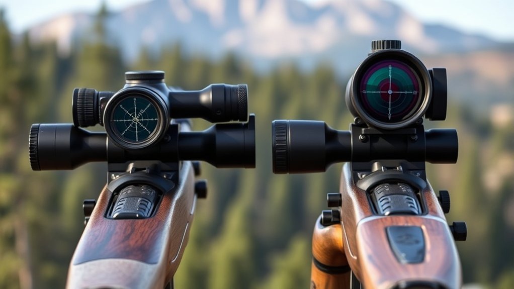 reticle scales with magnification