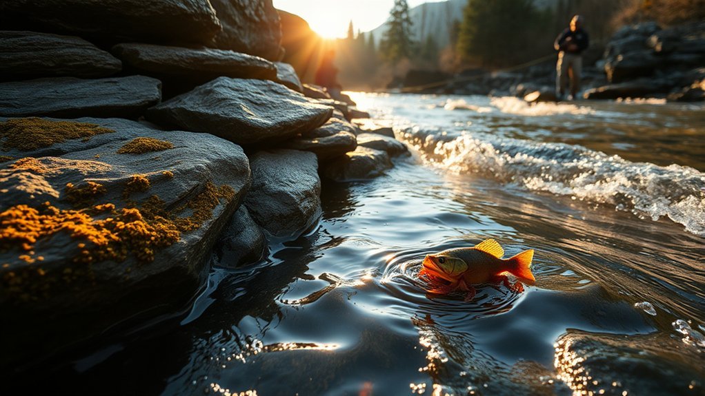 rock piles attract fish
