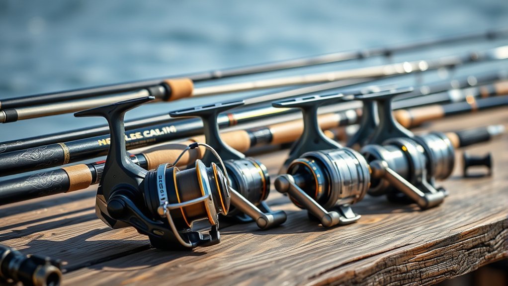 rod and reel features