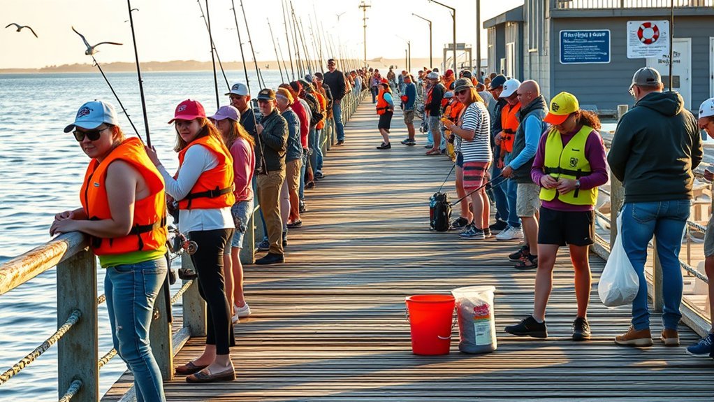 safe pier fishing guidelines