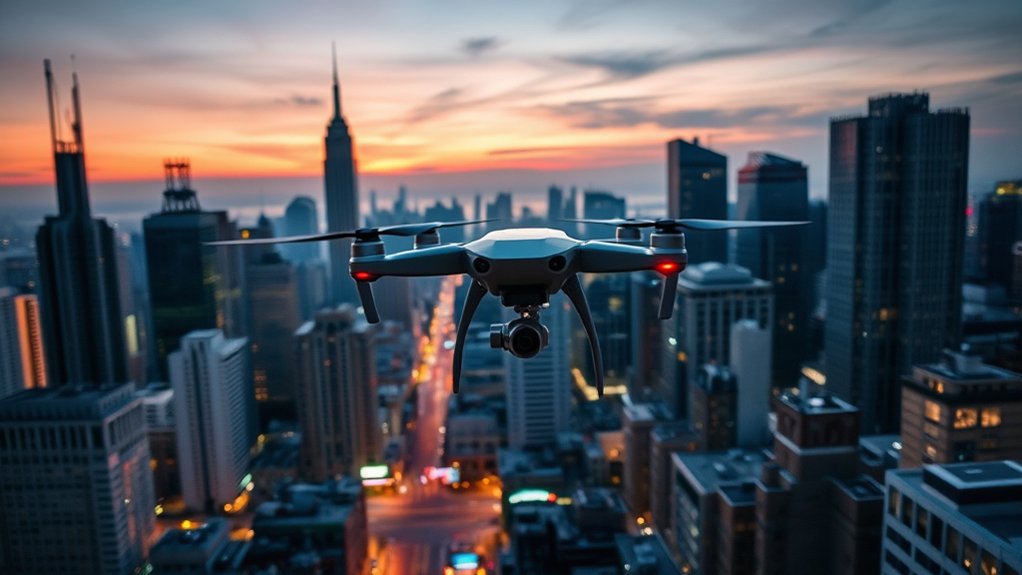 safe urban drone flying