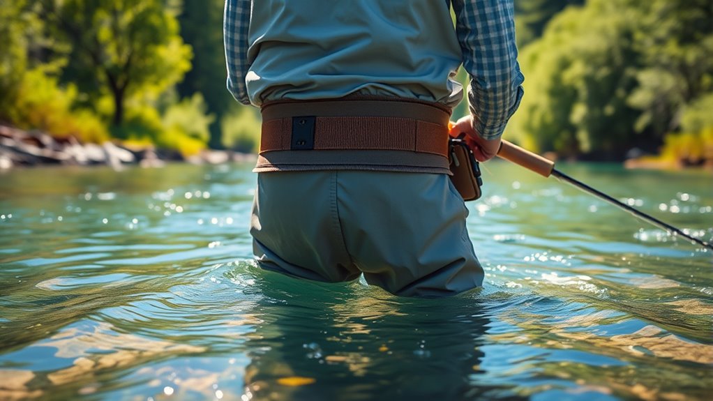safety enhancing wading belt benefits