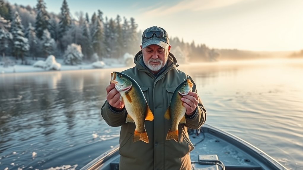 smaller lures for winter
