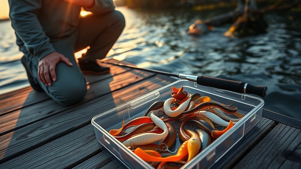 soft plastic fishing versatility
