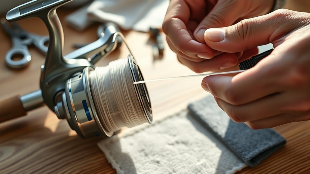 spooling and caring techniques