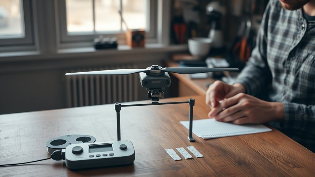 static balancing for drones