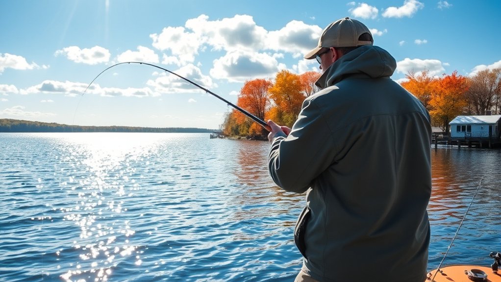 sunny days boost bass fishing
