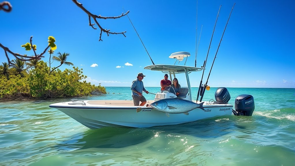 Tarpon fishing guided adventure in Jamaica Beach Texas