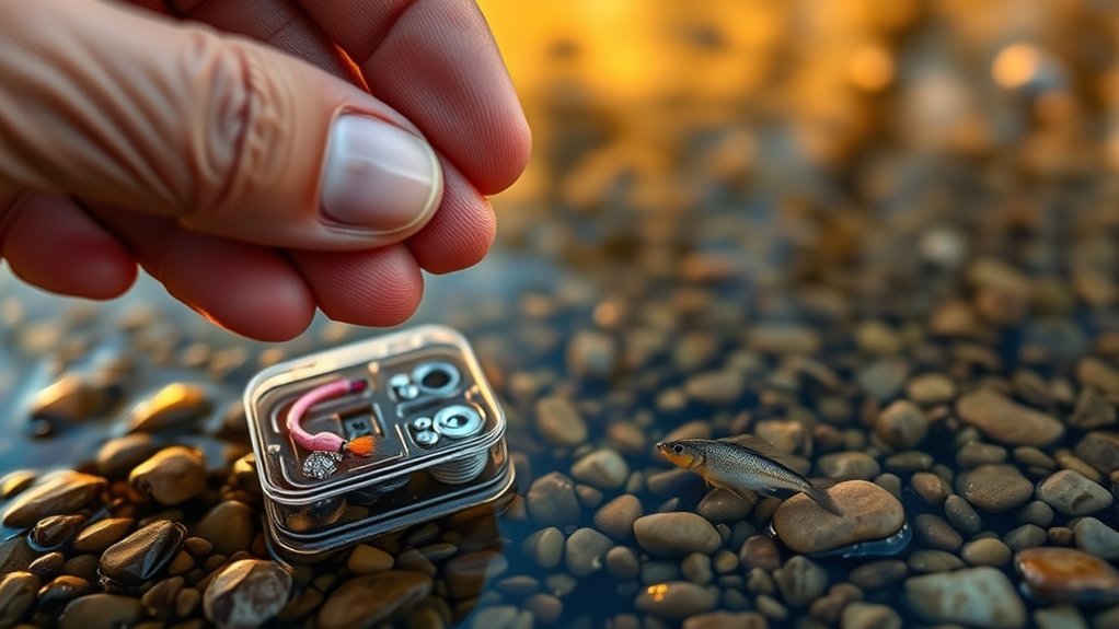 tiny baits entice small fish
