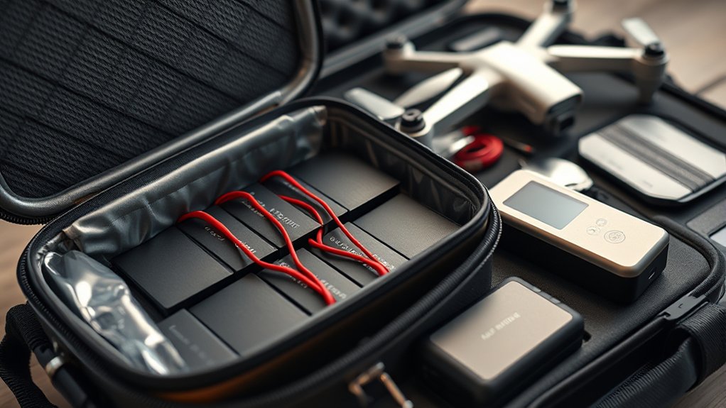 travel safely with lipo batteries