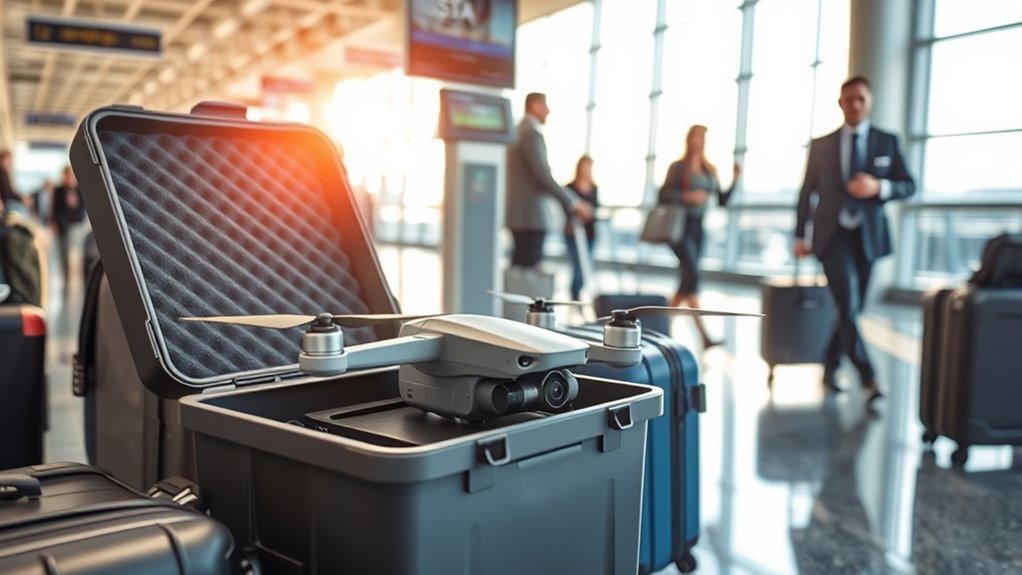 traveling with drones safely