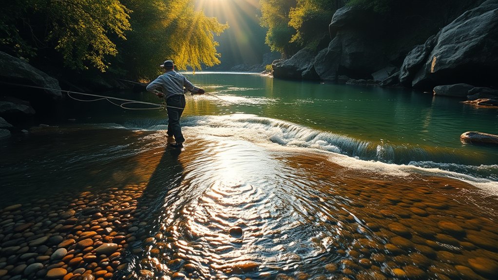 trout thrive in transition zones