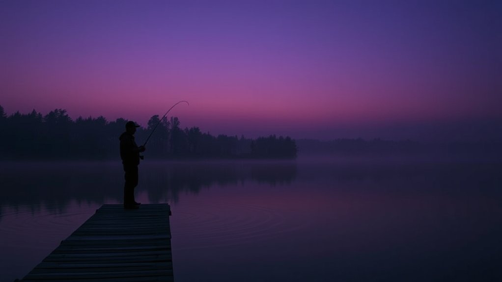 twilight bass feeding behavior