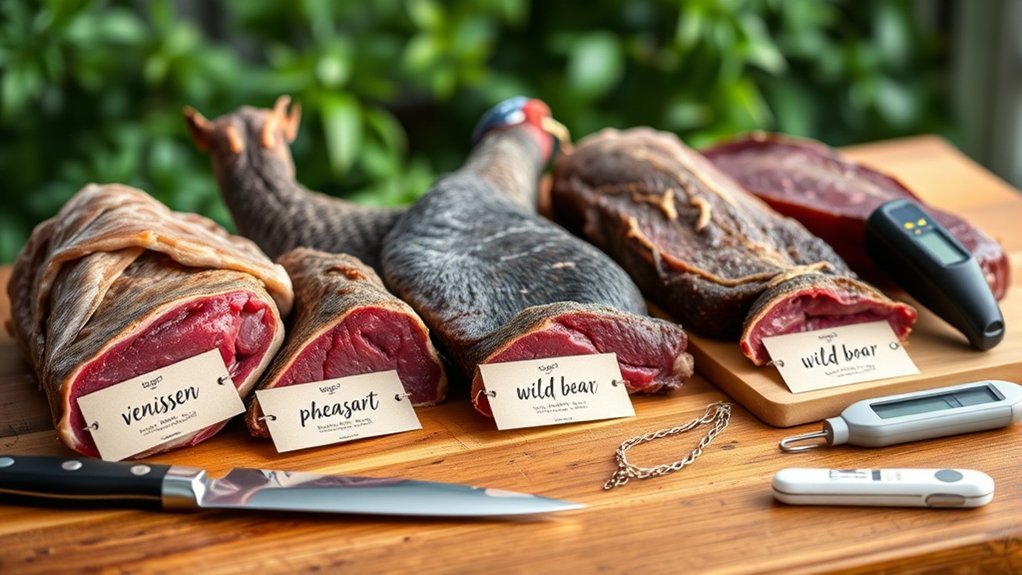 types of game meat