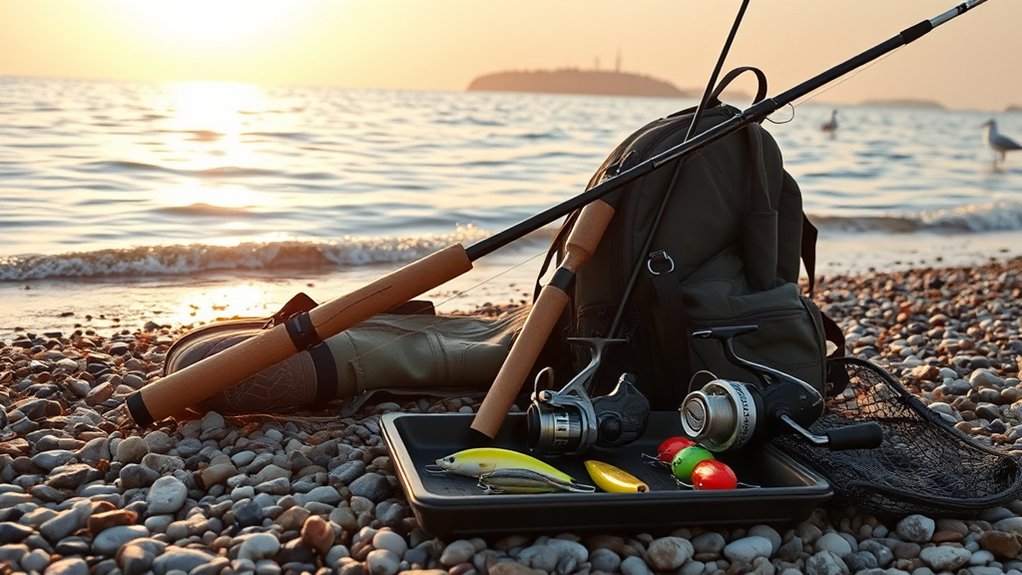 versatile spinning rod setup