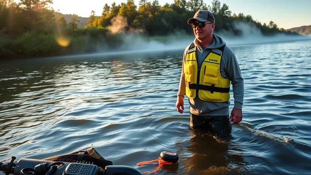 wading safety in currents