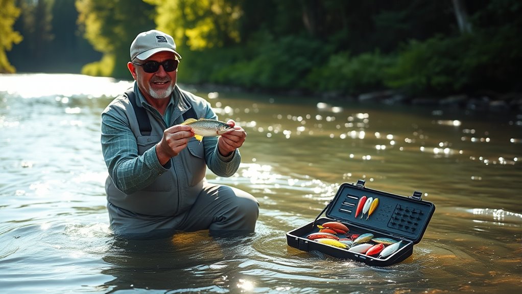 walleye bait and presentation