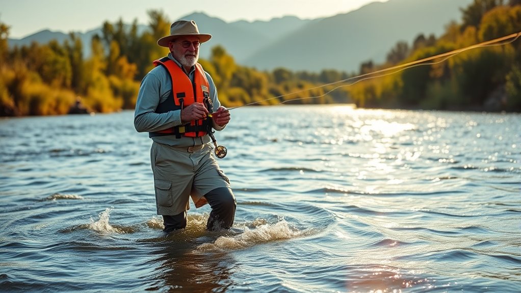 wear pfd for safety