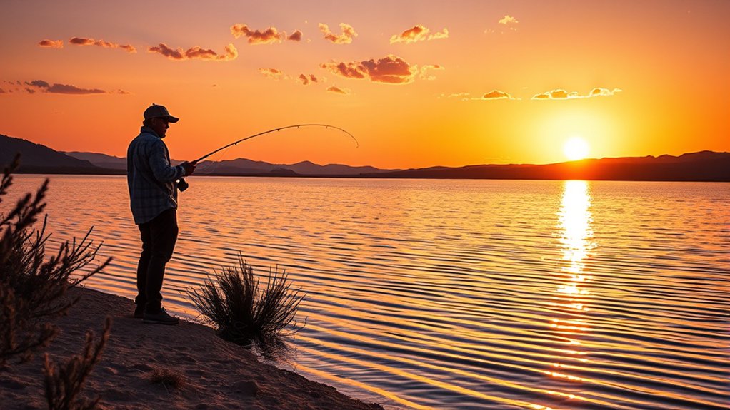 weather influences fishing success