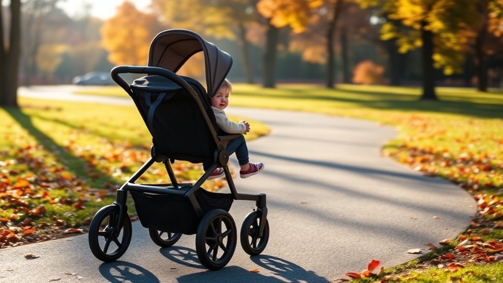 active parenting with strollers