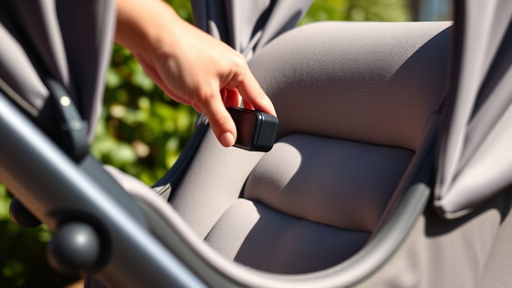 adjust mockingbird stroller seat